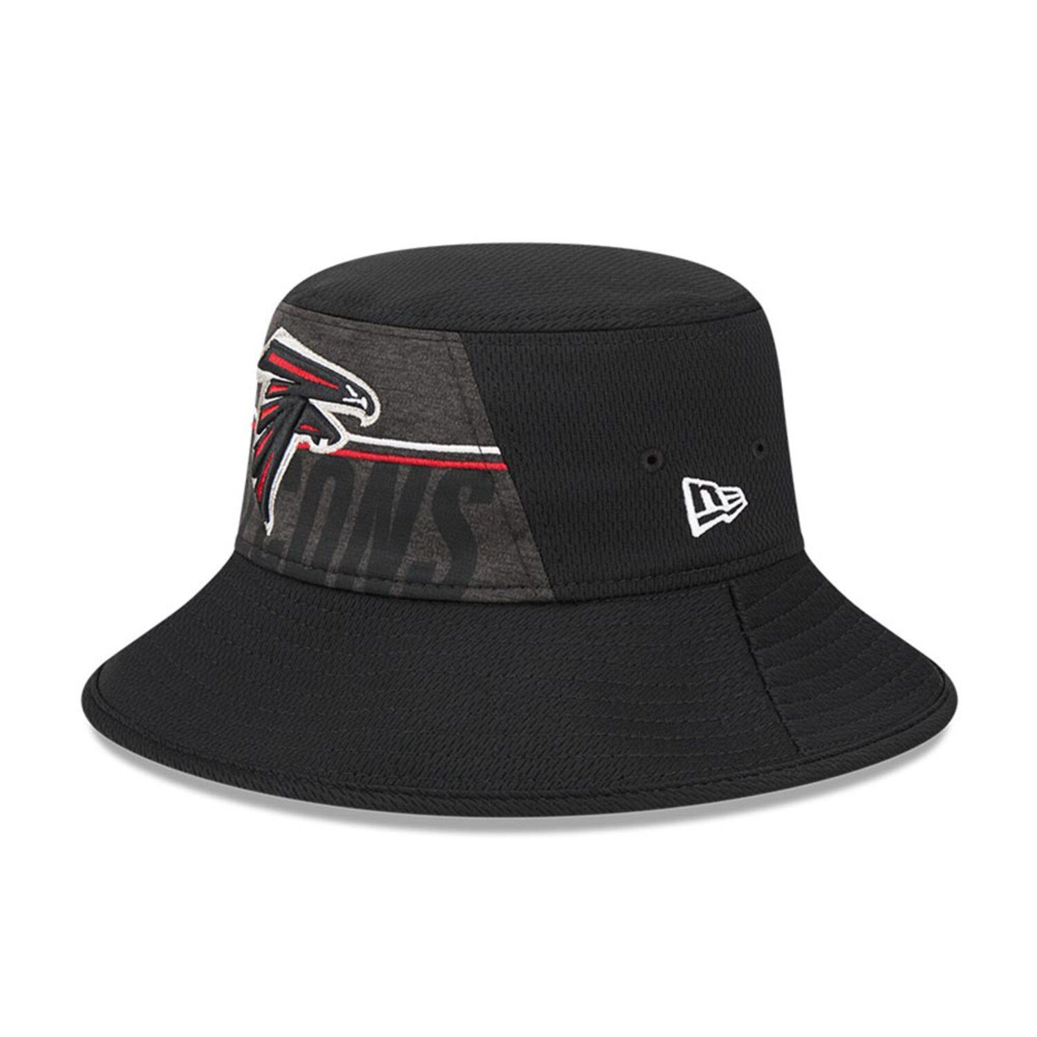 Men's New Era Gray Atlanta Falcons 2021 NFL Training Camp Official Panama  Bucket Hat