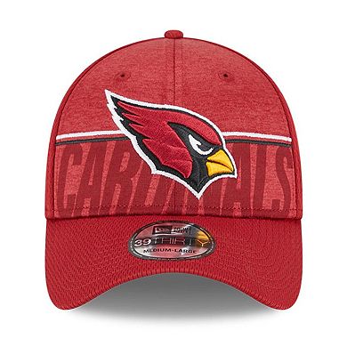 Men's New Era Cardinal Arizona Cardinals 2023 NFL Training Camp 39THIRTY Flex Fit Hat