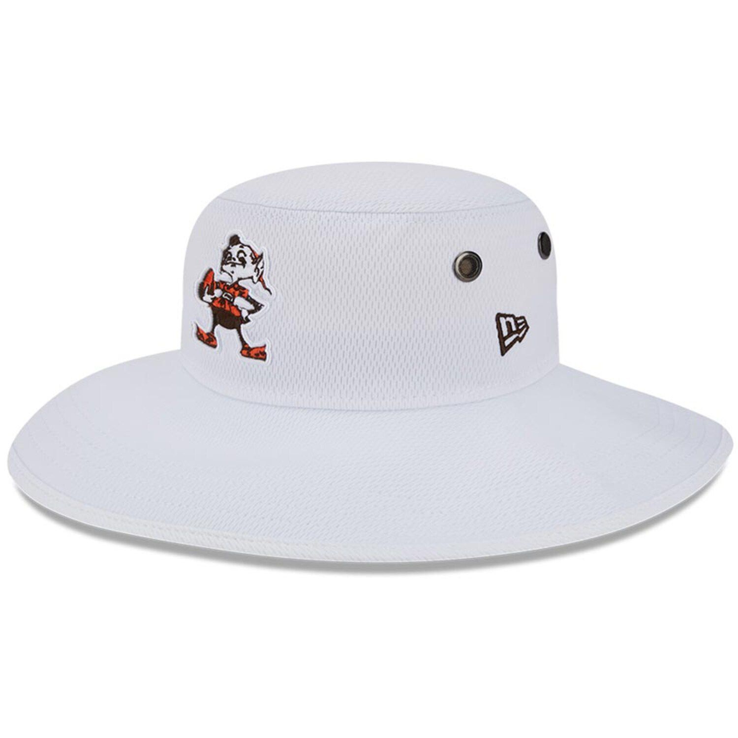 Men's New Era White Cincinnati Bengals 2023 NFL Training Camp Panama Bucket Hat