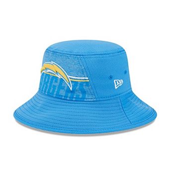 Men's New Era Powder Blue Los Angeles Chargers 2023 NFL Training Camp Stretch Bucket Hat