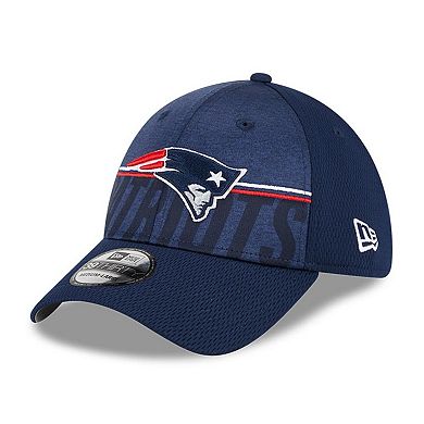 Men's New Era Navy New England Patriots 2023 NFL Training Camp 39THIRTY Flex Fit Hat