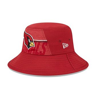 Men's New Era Cardinal Arizona Cardinals 2023 NFL Training Camp Stretch Bucket Hat