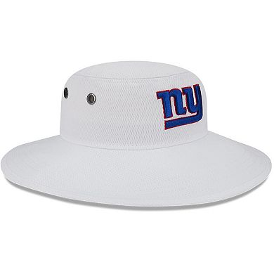 Men's New Era White New York Giants 2023 NFL Training Camp Panama Bucket Hat