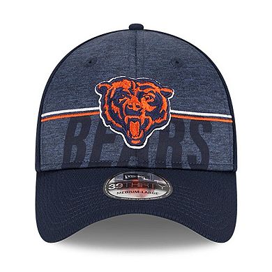 Men's New Era Navy Chicago Bears 2023 NFL Training Camp Alternate Logo 39THIRTY Flex Fit Hat