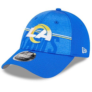 Youth New Era Royal Los Angeles Rams 2023 NFL Training Camp 9FORTY Adjustable Hat