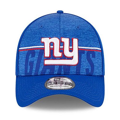 Men's New Era Royal New York Giants 2023 NFL Training Camp 39THIRTY Flex Fit Hat