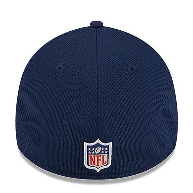 Men's New Era Navy Seattle Seahawks 2023 NFL Training Camp 39THIRTY Flex Fit Hat
