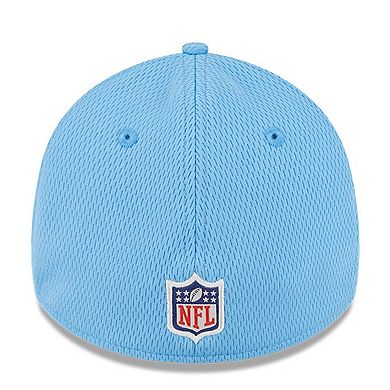 Men's New Era Light Blue Tennessee Titans 2023 NFL Training Camp 39THIRTY Flex Fit Hat