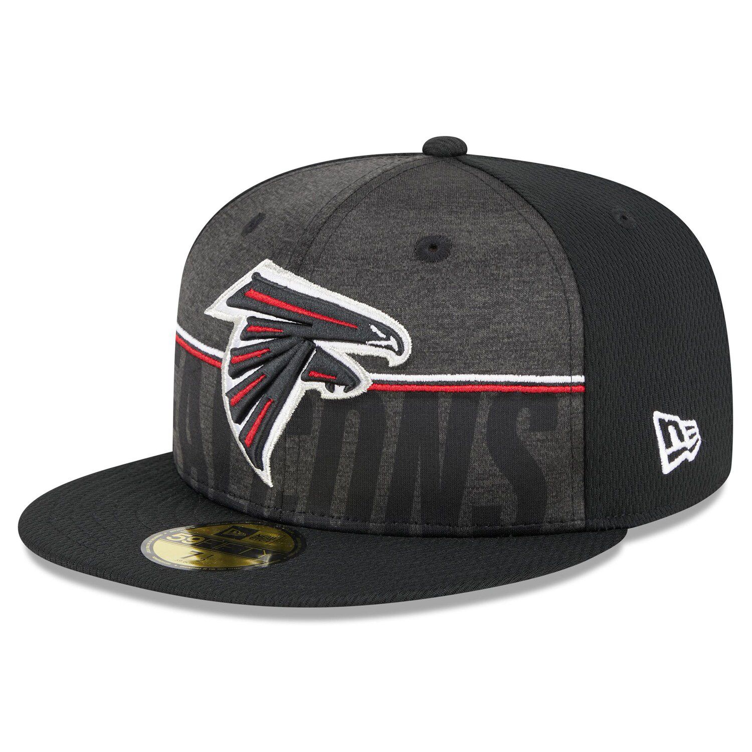 New Era Gray Atlanta Falcons 2022 NFL Training Camp Official Coach 39THIRTY Flex Hat