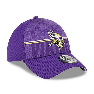 Men's New Era Purple Minnesota Vikings 2023 NFL Training Camp 39THIRTY Flex Fit Hat