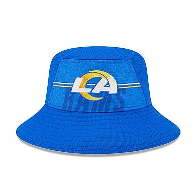 Men's New Era Royal Los Angeles Rams 2023 NFL Training Camp Stretch Bucket Hat