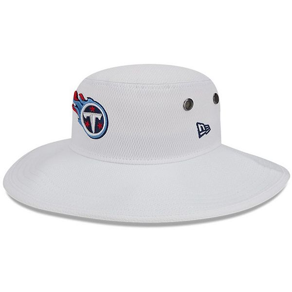 New Era Men's Tennessee Titans Top Visor 39Thirty Black Stretch