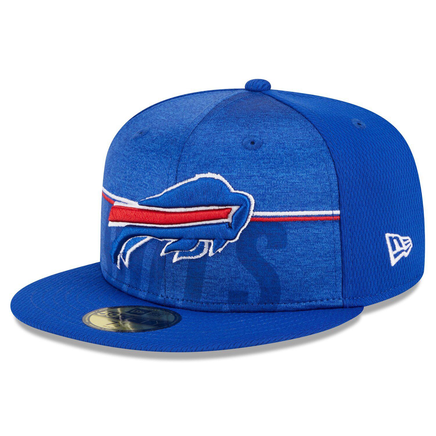 Men's New Era Cream/Black Buffalo Bills Chrome Collection 59FIFTY Fitted Hat