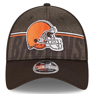 Youth New Era  Brown Cleveland Browns 2023 NFL Training Camp 9FORTY Adjustable Hat