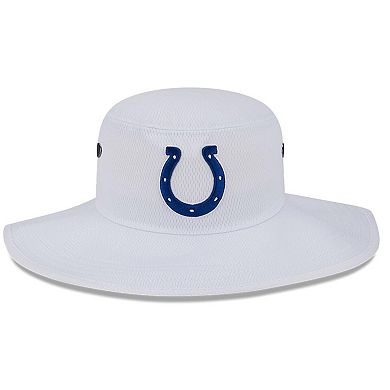 Men's New Era White Indianapolis Colts 2023 NFL Training Camp Panama Bucket Hat