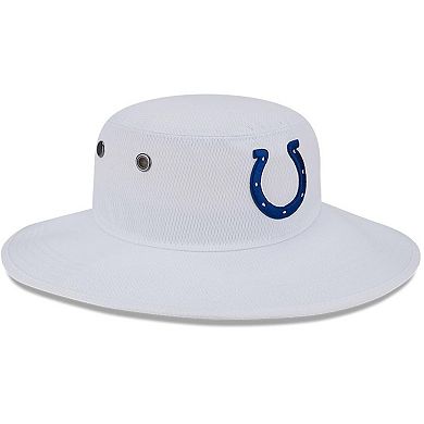 Men's New Era White Indianapolis Colts 2023 NFL Training Camp Panama Bucket Hat