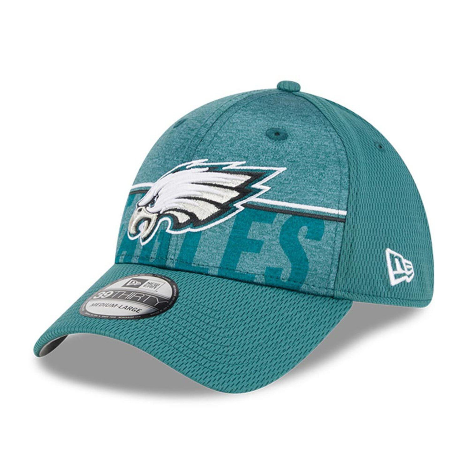 Men's New Era Stone/Midnight Green Philadelphia Eagles 2023 Salute to Service 59FIFTY Fitted Hat