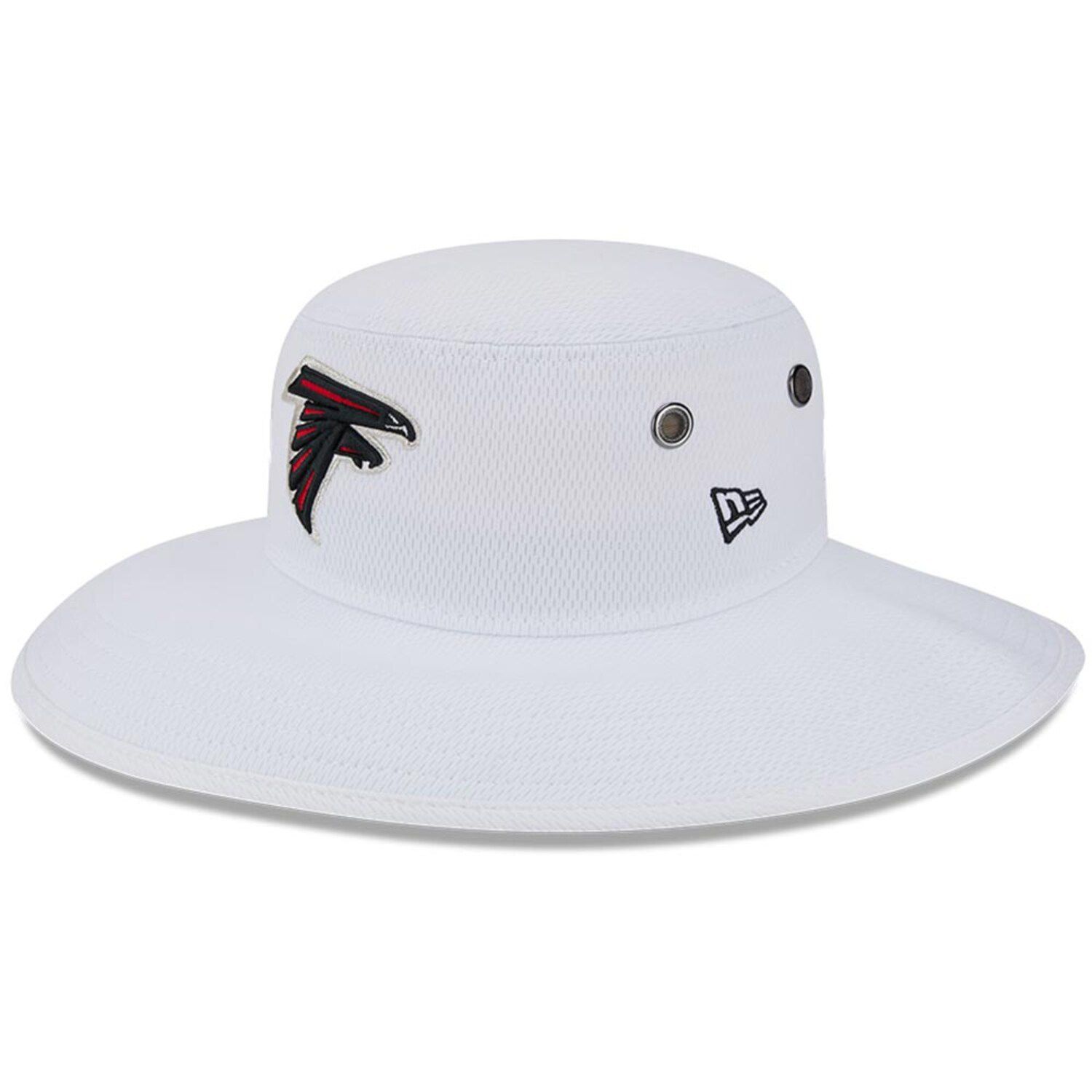 Men's New Era Gray/Black Atlanta Falcons 2021 NFL Training Camp Official 39THIRTY Flex Hat