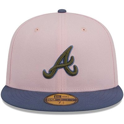 New Era 59Fifty Atlanta hotsell Braves Pink Mocha 2.0