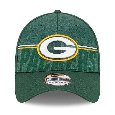 Men's New Era Green Green Bay Packers 2023 NFL Training Camp 39THIRTY Flex Fit Hat