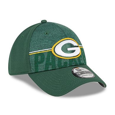 Men's New Era Green Green Bay Packers 2023 NFL Training Camp 39THIRTY Flex Fit Hat