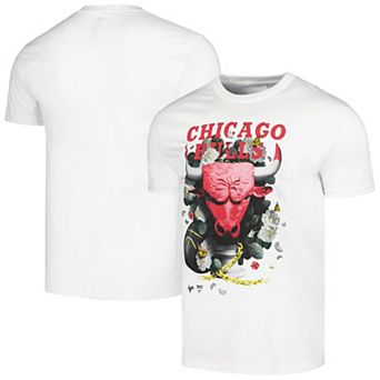 Unisex NBA x Kathy Ager White Chicago Bulls Identify Artist Series T-Shirt