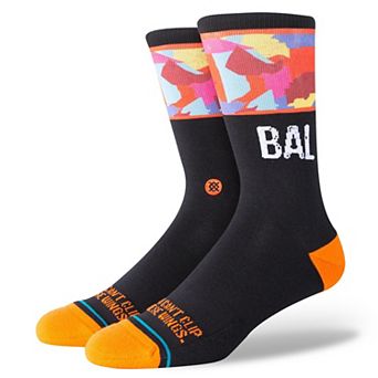 Men's Stance Black Baltimore Orioles 2023 City Connect Crew Socks