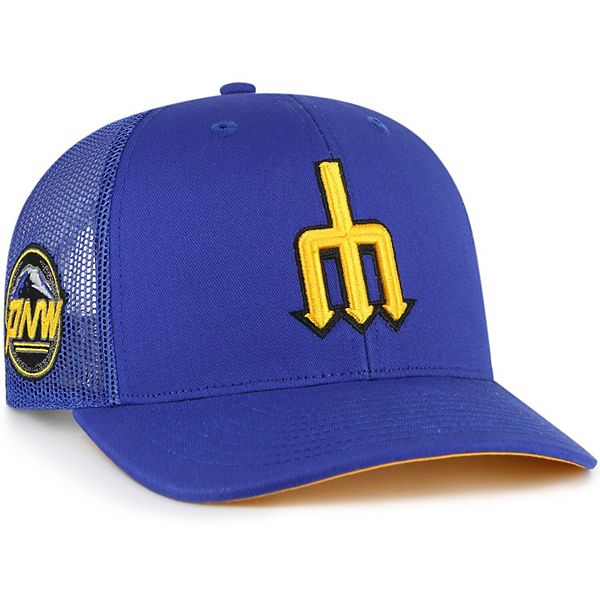 Men's '47 Royal Seattle Mariners 2023 City Connect Trucker Adjustable Hat