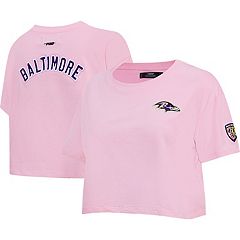 Women's Fanatics Branded Lamar Jackson Cream/Purple Baltimore Ravens Player  Raglan Name & Number 3/4-Sleeve T-Shirt