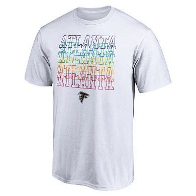 Men's Fanatics Branded White Atlanta Falcons City Pride T-Shirt