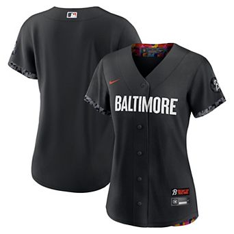 Women's Nike Black Baltimore Orioles 2023 City Connect Replica Jersey