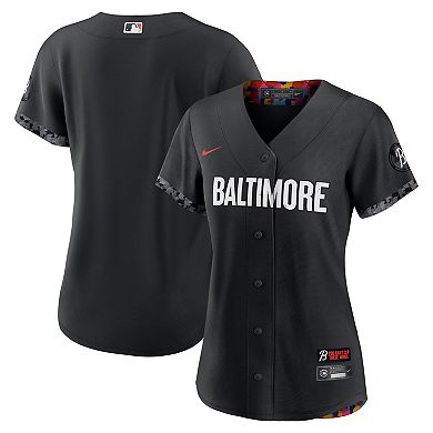 Women's Nike Black Baltimore Orioles 2023 City Connect Replica Jersey