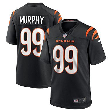 Men's Nike Myles Murphy Black Cincinnati Bengals 2023 NFL Draft First Round Pick Game Jersey