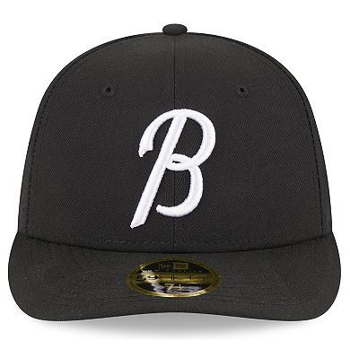 Men's New Era Black Baltimore Orioles 2023 City Connect Low Profile 59FIFTY Fitted Hat