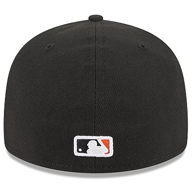 Men's New Era Black Baltimore Orioles 2023 City Connect Low Profile 59FIFTY Fitted Hat