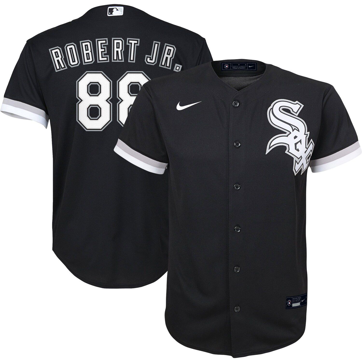 Youth Nike Yoan Moncada White Chicago White Sox Alternate Replica Player  Jersey 