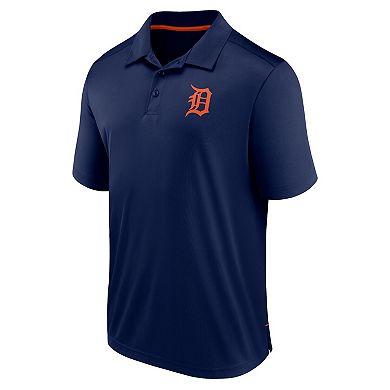 Men's Fanatics Branded Navy Detroit Tigers Fitted Polo