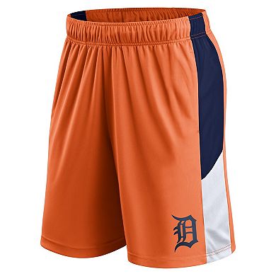 Men's Fanatics Branded Orange Detroit Tigers Primary Logo Shorts