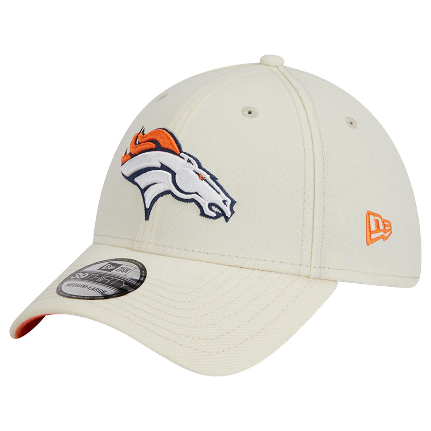 Men's New Era Royal Denver Broncos 2023 NFL Training Camp Throwback  39THIRTY Flex Fit Hat