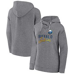 678F Buffalo Sabres Adidas Platinum Jersey Hood Hoodie - Hockey