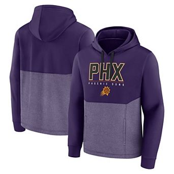 Men's Fanatics Branded Purple Phoenix Suns Successful Tri-Blend Pullover Hoodie