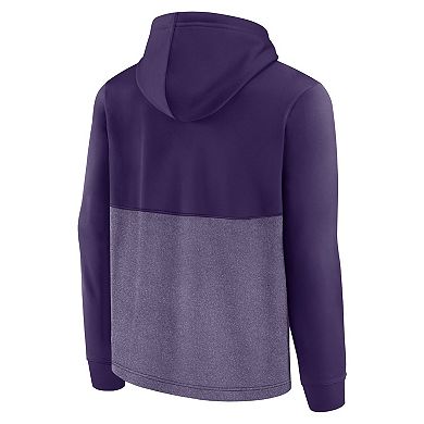 Men's Fanatics Branded Purple Phoenix Suns Successful Tri-Blend Pullover Hoodie