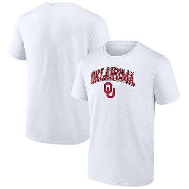 Men's Fanatics Branded White Oklahoma Sooners Campus T-Shirt