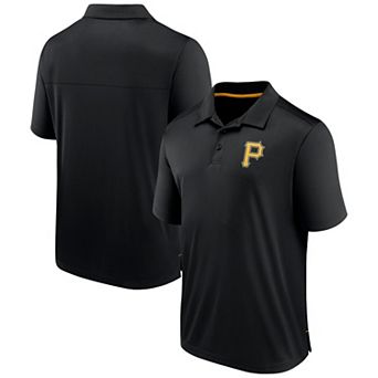 Men's Fanatics Branded Black Pittsburgh Pirates Polo