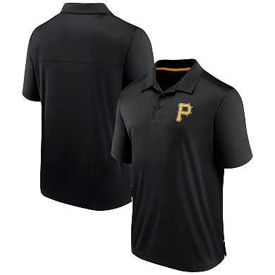 Men's Fanatics Branded Black Pittsburgh Pirates Polo