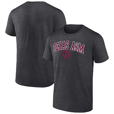 Men's Fanatics Branded Heather Charcoal Texas A&M Aggies Campus T-Shirt