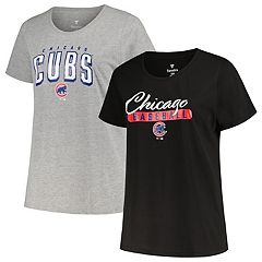 Chicago Cubs Shirt Womens Small Blue MLB Baseball Classiccore