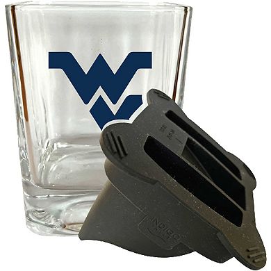 West Virginia Mountaineers 15oz. Ice Wedge Glass