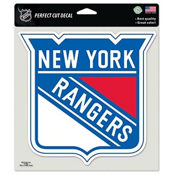 "New York Rangers 5.5"" x 7.5"" Team Logo Color Decal"
