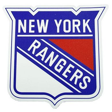 "New York Rangers 5.5"" x 7.5"" Team Logo Color Decal"